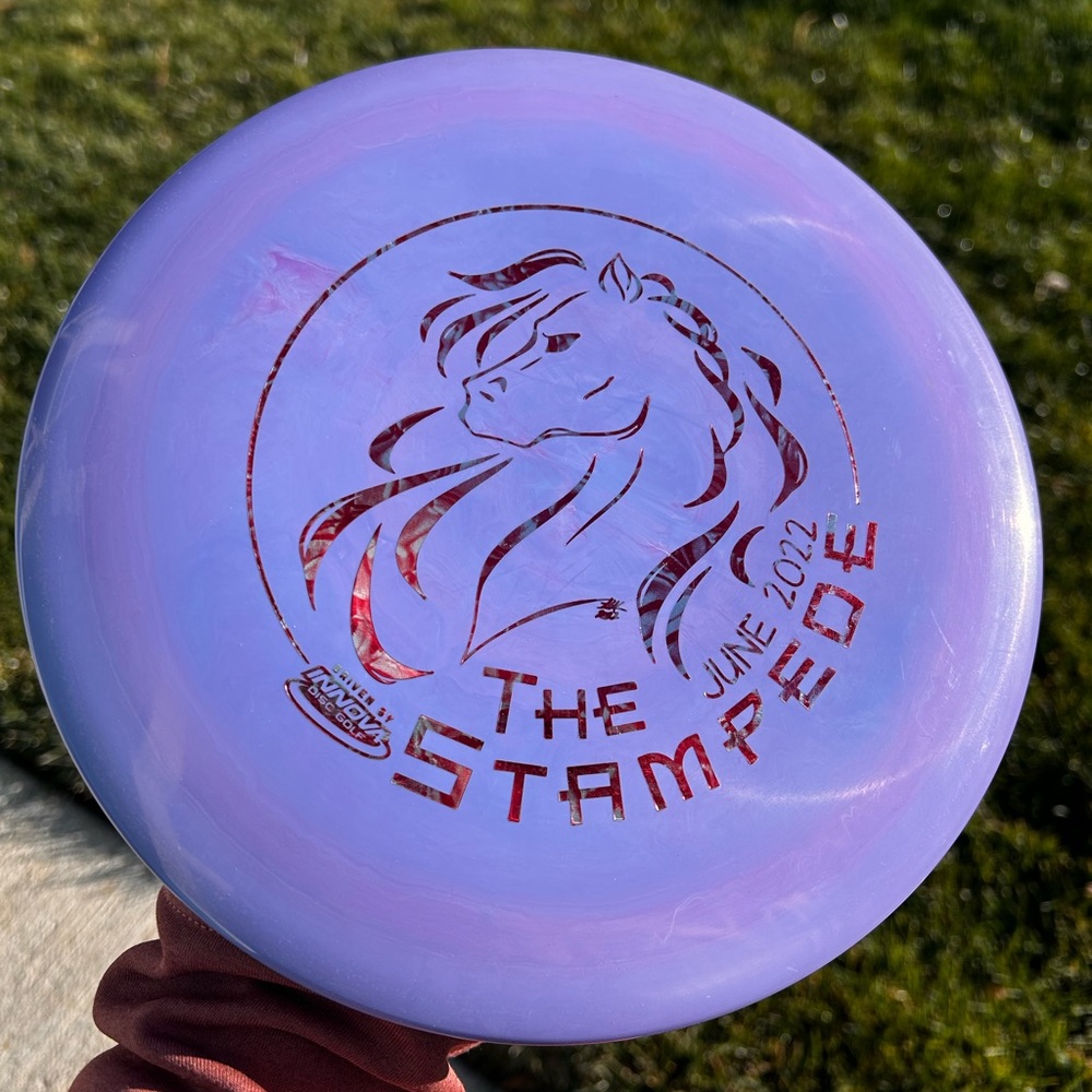 Innova Discs 167g Leopard Purple Red Foil - Disc Golf Frisbee